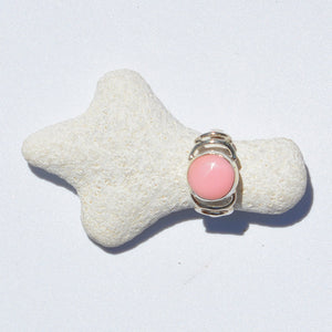 Pink Conch Shell Ring - eGallery Shoppe
