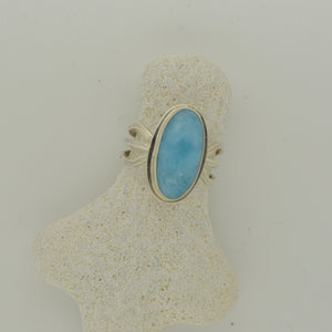 Small Larimar Ring   Size  7       3.6g - eGallery Shoppe