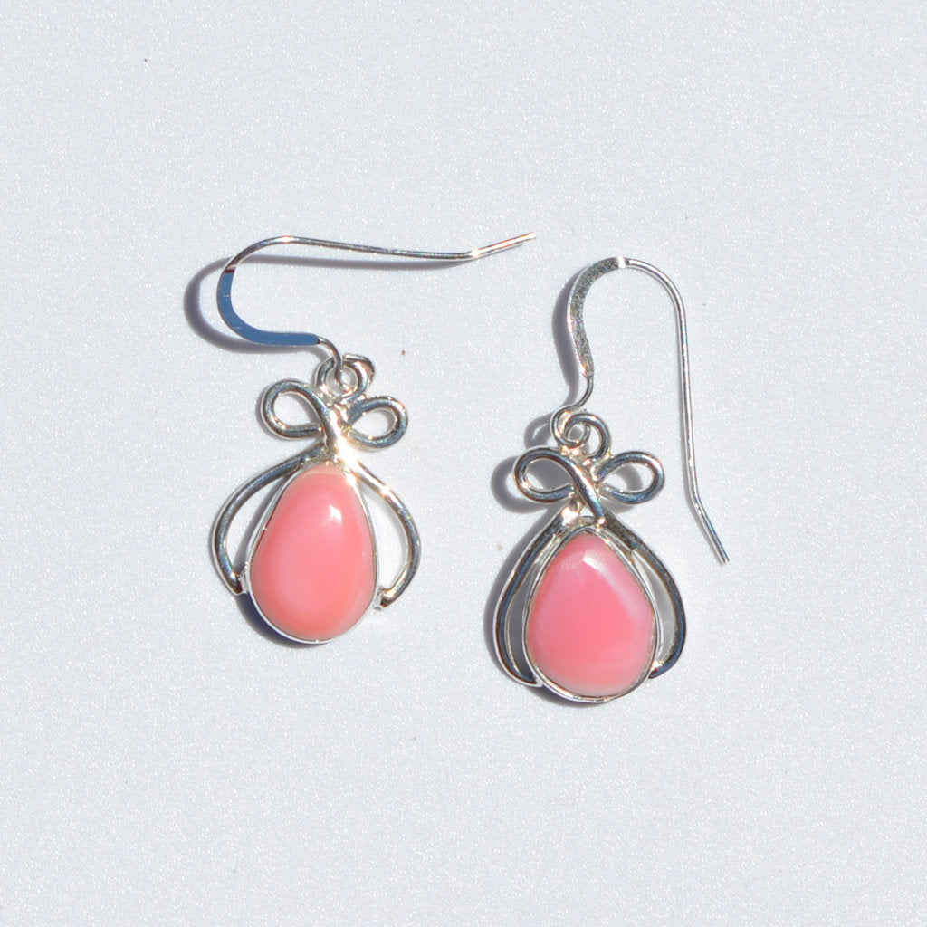 Pink Conch Shell Earrings - eGallery Shoppe