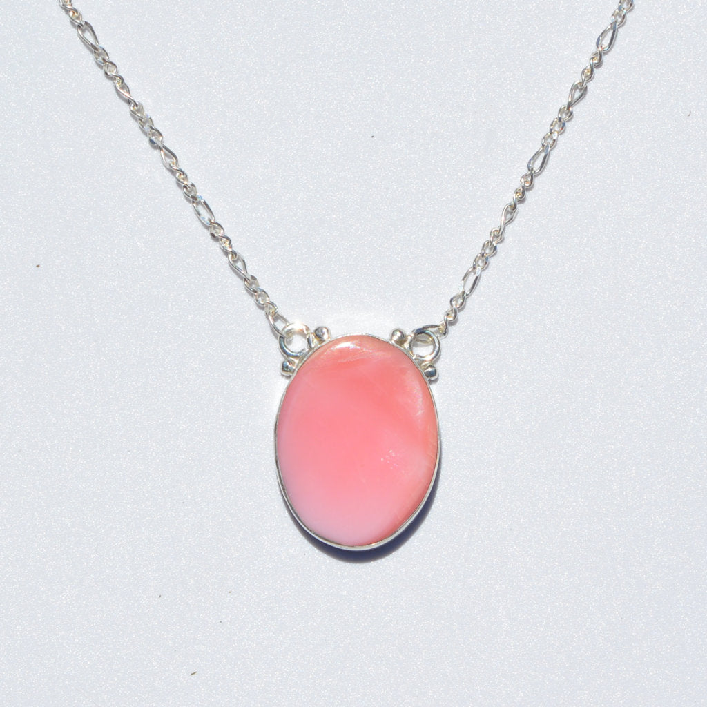Pink Conch Shell Necklace - eGallery Shoppe